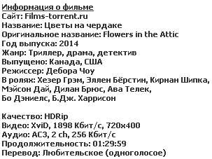    / Flowers in the Attic